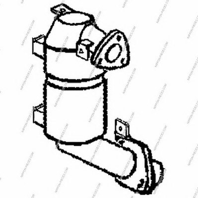NPS T431A07 Catalytic Converter